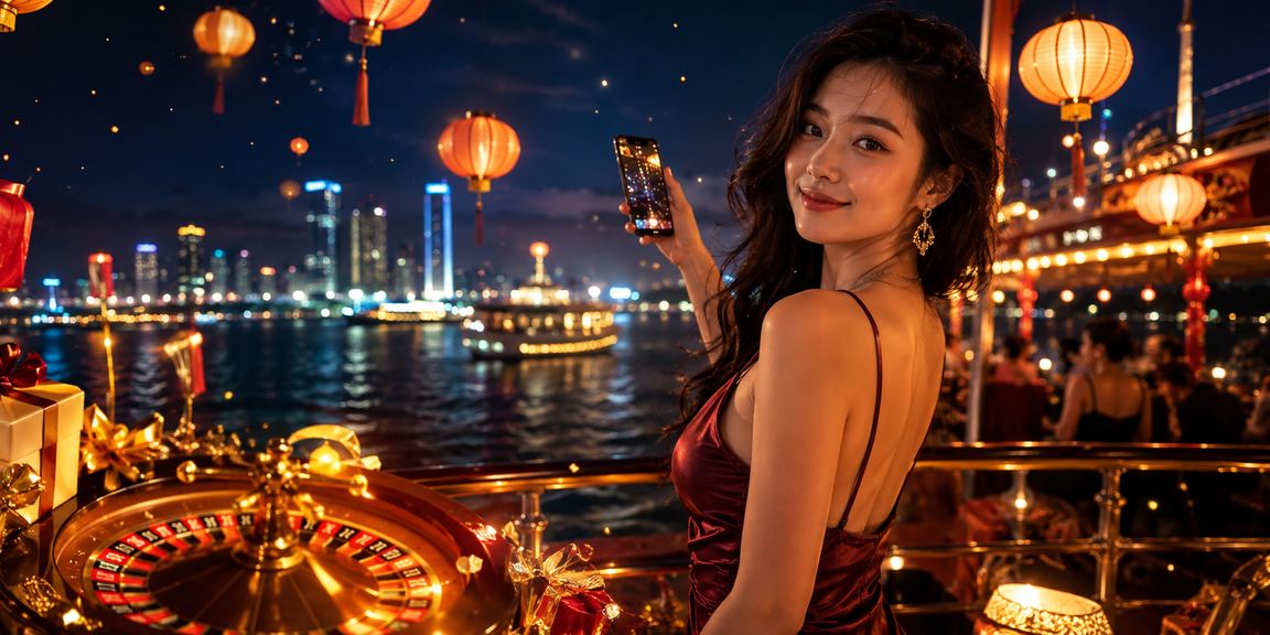 Không khí lồng đèn Hội An kết hợp trò chơi roulette trực tuyến trong đêm lễ hội