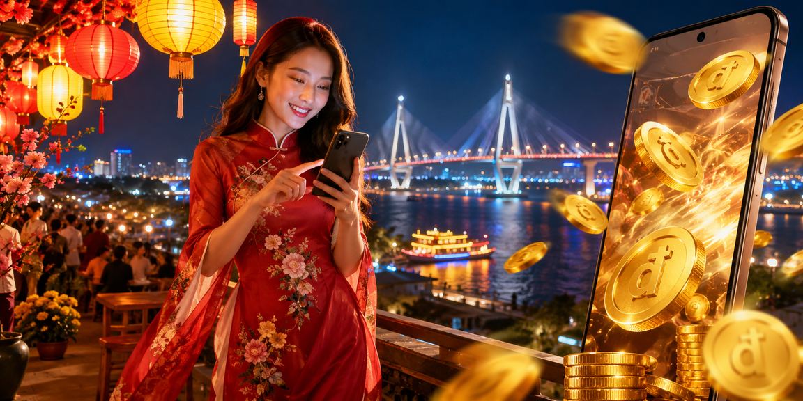 Cảnh casino và cá cược trực tuyến tại Việt Nam với giao diện hiện đại